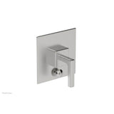 Phylrich - MIX Pressure Balance Shower Plate with Diverter and Handle Trim Set - Lever Handle 4-108 - Satin chrome