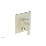 Phylrich - MIX Pressure Balance Shower Plate with Diverter and Handle Trim Set - Lever Handle 4-108 - Polished Brass