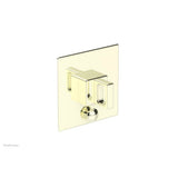 Phylrich - MIX Pressure Balance Shower Plate with Diverter and Handle Trim Set - Ring Handle 4-109 - Burnished Nickel