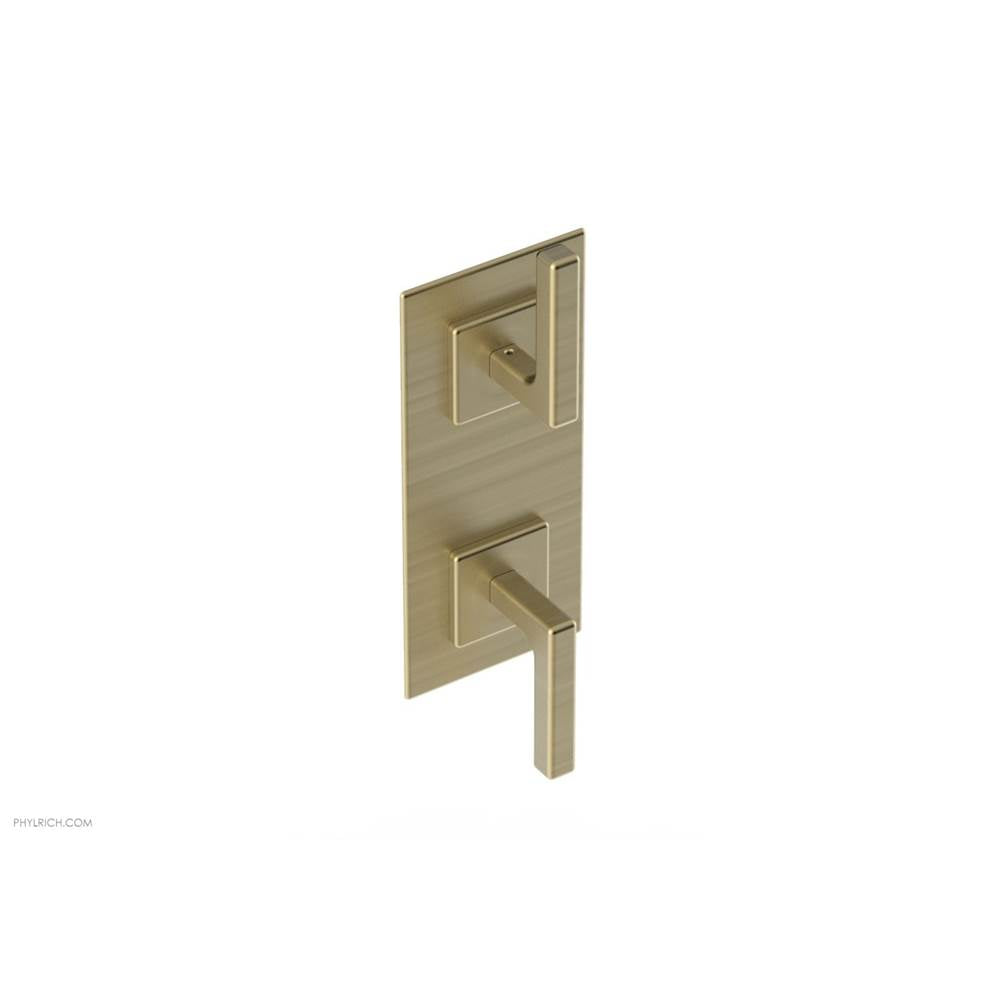 Phylrich - 1/2'' Mini Therm Lev Hdl To - Burnished Gold