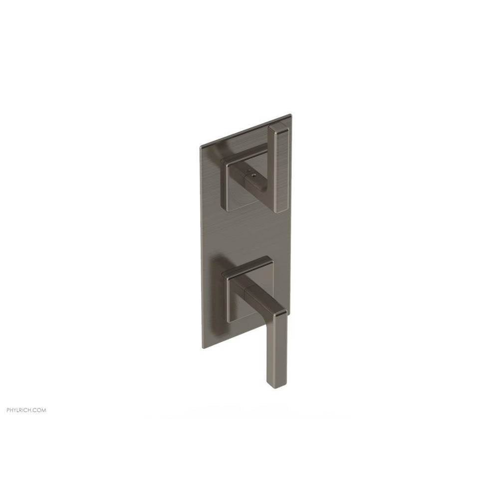 Phylrich - MIX 1/2'' Thermostatic Valve with Volume Control or Diverter 4-116 - Pewter