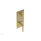 Phylrich - MIX 1/2'' Thermostatic Valve with Volume Control or Diverter 4-116 - Polished Brass Uncoated