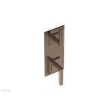 Phylrich - MIX 1/2'' Thermostatic Valve with Volume Control or Diverter 4-116 - Old English Brass
