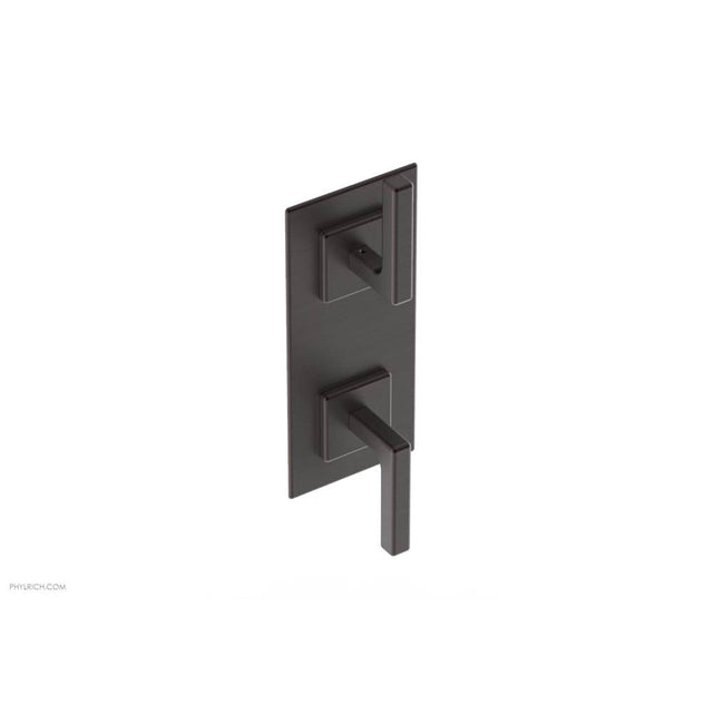 Phylrich - 1/2'' Mini Therm Lev Hdl To - Weathered Copper