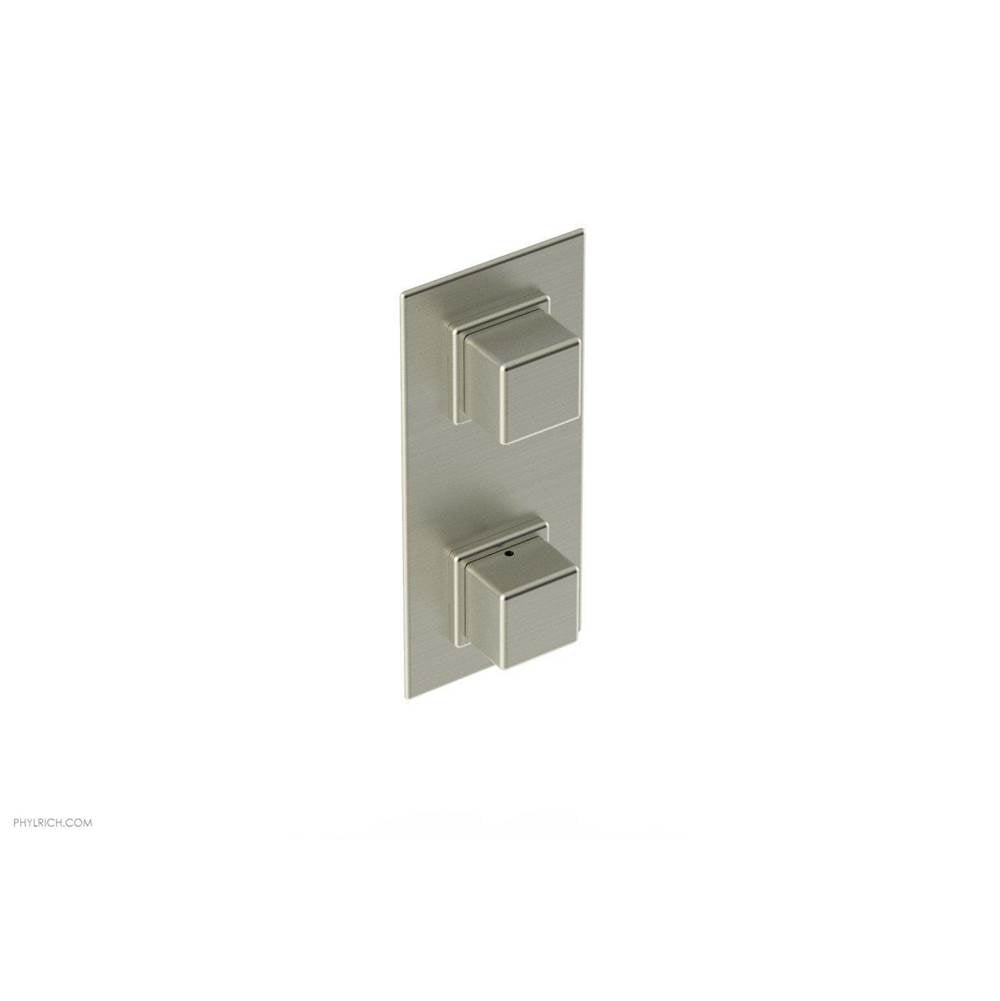 Phylrich - 1/2'' Mini Therm Cub Hdl To - Satin Nickel