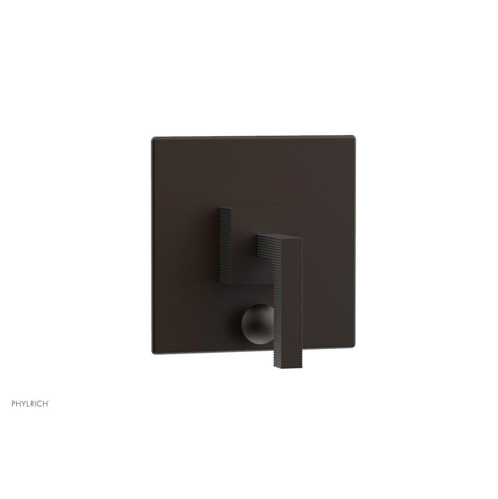 Phylrich - STRIA Pressure Balance Shower Plate with Diverter and Handle Trim Set 4-120 - Oil Rubbed Bronze
