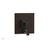 Phylrich - STRIA Pressure Balance Shower Plate with Diverter and Handle Trim Set 4-120 - Oil Rubbed Bronze