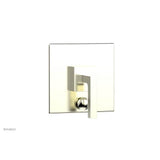 Phylrich - STRIA Pressure Balance Shower Plate with Diverter and Handle Trim Set 4-120 - Satin Nickel