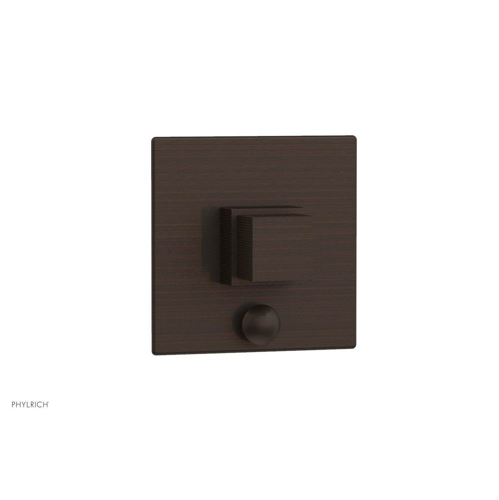 Phylrich - STRIA Pressure Balance Shower Plate with Diverter and Handle Trim Set 4-121 - Antique Bronze