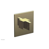 Phylrich - STRIA 1/2'' Mini Thermostatic Shower Trim 4-122 - Polished Brass Uncoated