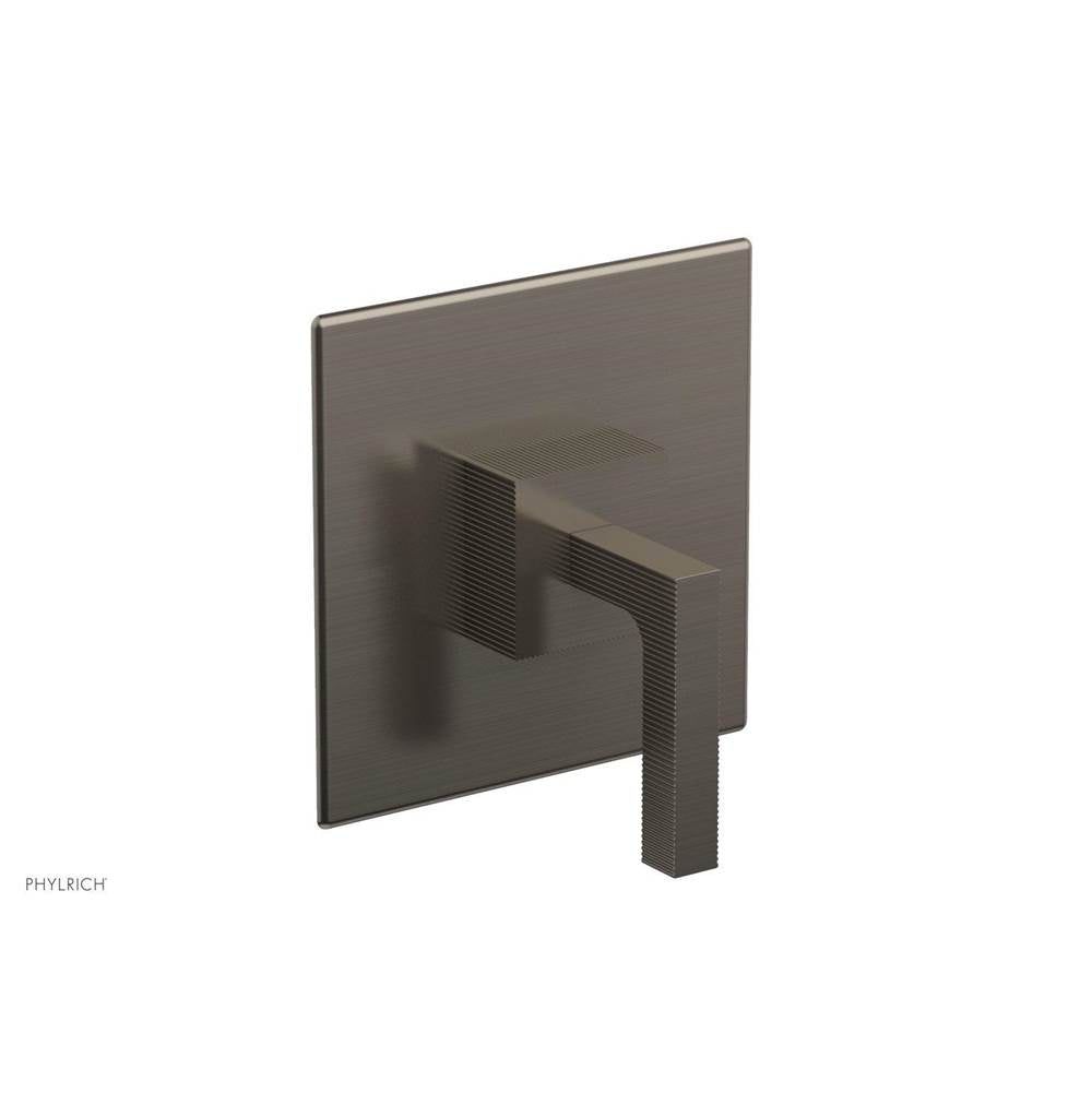 Phylrich - STRIA 1/2'' Mini Thermostatic Shower Trim 4-123 - Pewter