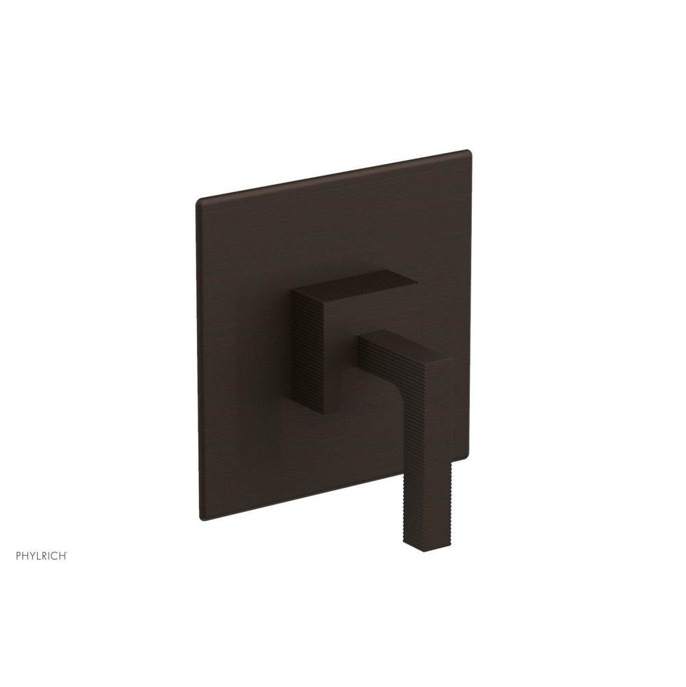 Phylrich - STRIA 1/2'' Mini Thermostatic Shower Trim 4-123 - Antique Bronze