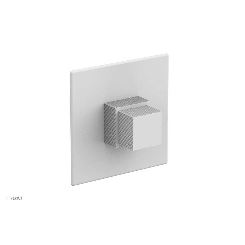 Phylrich - STRIA 1/2'' Mini Thermostatic Shower Trim 4-124 - Satin White