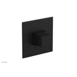 Phylrich - STRIA 1/2'' Mini Thermostatic Shower Trim 4-124 - Matte Black