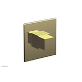 Phylrich - STRIA 1/2'' Mini Thermostatic Shower Trim 4-124 - Polished Brass