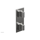 Phylrich - STRIA 1/2'' Thermostatic Valve with Volume Control or Diverter 4-125 - Satin chrome