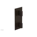 Phylrich - STRIA 1/2'' Thermostatic Valve with Volume Control or Diverter 4-125 - Antique Bronze