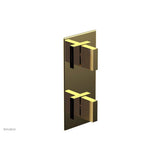 Phylrich - STRIA 1/2'' Thermostatic Valve with Volume Control or Diverter 4-125 - Polished Gold