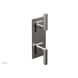 Phylrich - STRIA 1/2'' Thermostatic Valve with Volume Control or Diverter 4-126 - Satin chrome