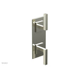 Phylrich - STRIA 1/2'' Thermostatic Valve with Volume Control or Diverter 4-126 - Burnished Nickel