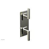 Phylrich - STRIA 1/2'' Thermostatic Valve with Volume Control or Diverter 4-126 - Satin Nickel