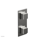 Phylrich - STRIA 1/2'' Thermostatic Valve with Volume Control or Diverter 4-127 - Satin chrome