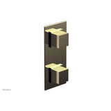 Phylrich - STRIA 1/2'' Thermostatic Valve with Volume Control or Diverter 4-127 - Polished Brass Uncoated