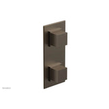 Phylrich - STRIA 1/2'' Thermostatic Valve with Volume Control or Diverter 4-127 - Old English Brass