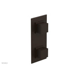 Phylrich - STRIA 1/2'' Thermostatic Valve with Volume Control or Diverter 4-127 - Antique Bronze