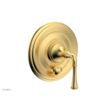 Phylrich - BEADED Pressure Balance Shower Plate with Diverter and Handle Trim Set 4-129 - Satin chrome
