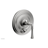 Phylrich - BEADED Pressure Balance Shower Plate with Diverter and Handle Trim Set 4-129 - Polished Chrome