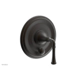 Phylrich - BEADED Pressure Balance Shower Plate with Diverter and Handle Trim Set 4-129 - Oil Rubbed Bronze