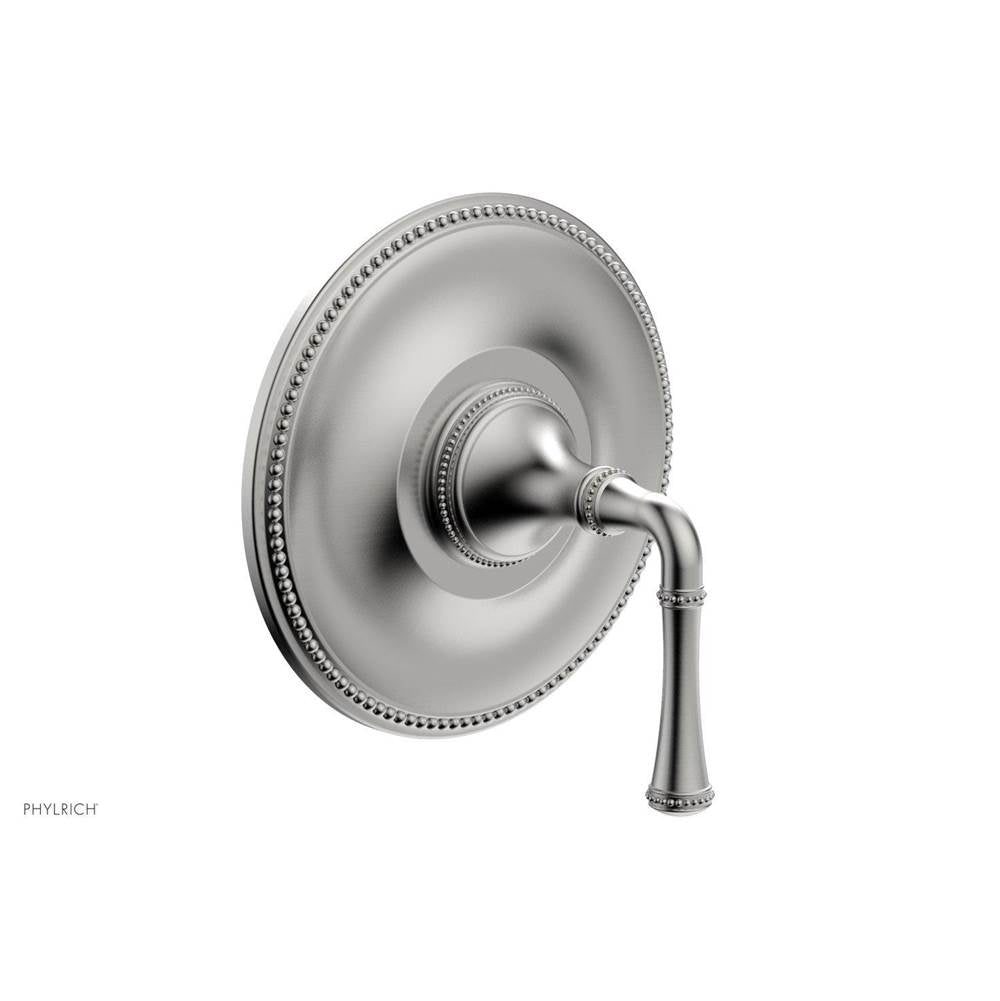 Phylrich - BEADED Pressure Balance Shower Plate & Handle Trim 4-130 - Satin chrome