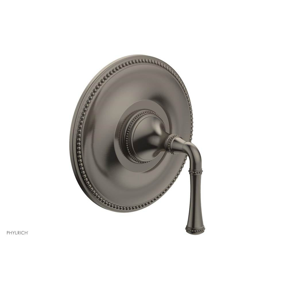 Phylrich - BEADED Pressure Balance Shower Plate & Handle Trim 4-130 - Pewter