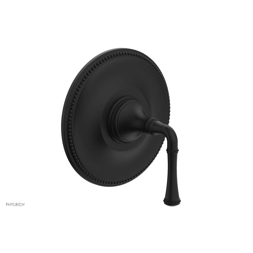 Phylrich - BEADED Pressure Balance Shower Plate & Handle Trim 4-130 - Satin Nickel