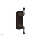Phylrich - BEADED 1/2'' Mini Thermostatic Valve with Volume Control or Diverter 4-131 - Oil Rubbed Bronze