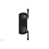 Phylrich - BEADED 1/2'' Mini Thermostatic Valve with Volume Control or Diverter 4-131 - Polished Chrome