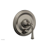 Phylrich - COINED Pressure Balance Shower Plate with Diverter and Handle Trim Set 4-134 - Pewter