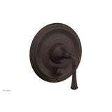 Phylrich - COINED Pressure Balance Shower Plate with Diverter and Handle Trim Set 4-134 - Antique Bronze