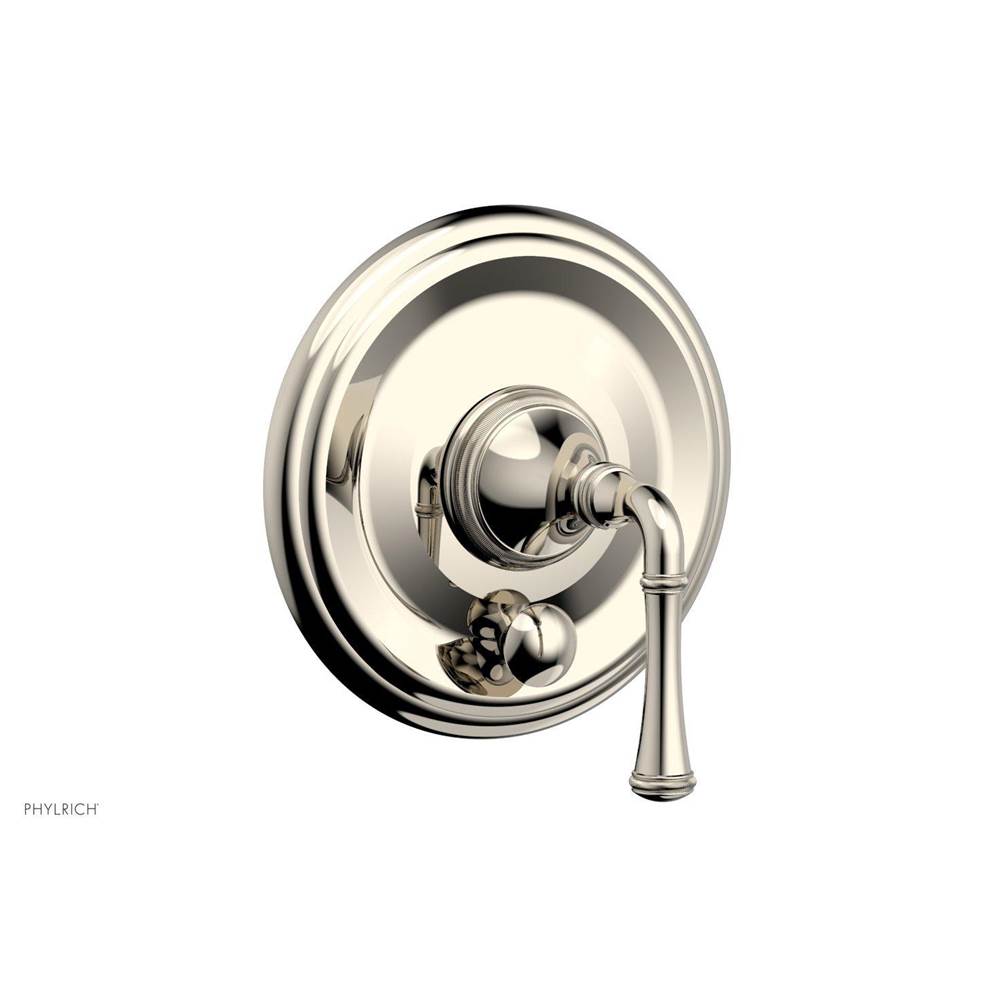 Phylrich - COINED Pressure Balance Shower Plate with Diverter and Handle Trim Set 4-134 - Polished Chrome