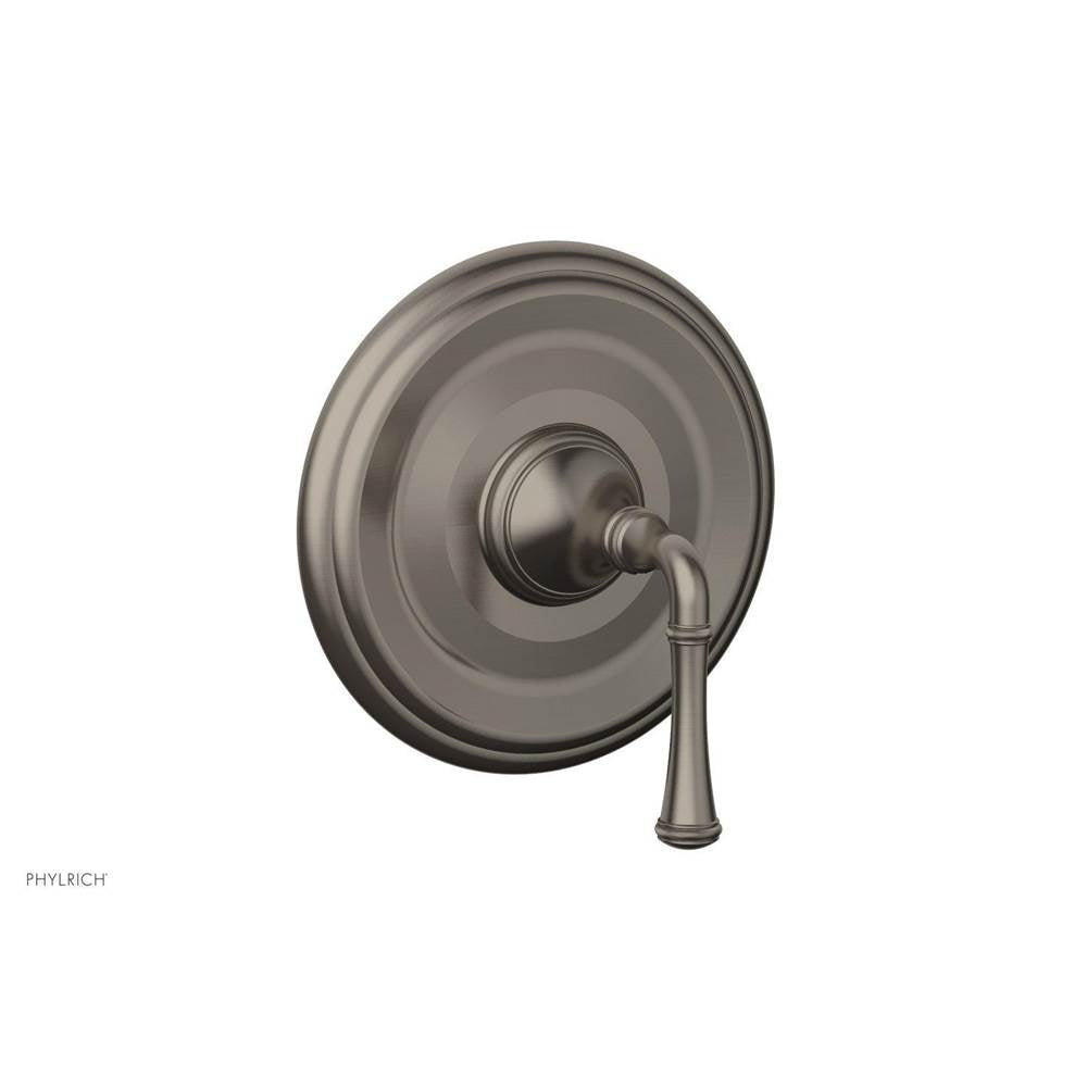 Phylrich - COINED Pressure Balance Shower Plate & Handle Trim 4-135 - Polished Brass Uncoated