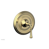 Phylrich - COINED Pressure Balance Shower Plate & Handle Trim 4-135 - Antique Brass