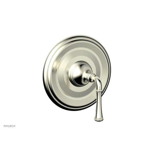 Phylrich - COINED Pressure Balance Shower Plate & Handle Trim 4-135 - French Brass