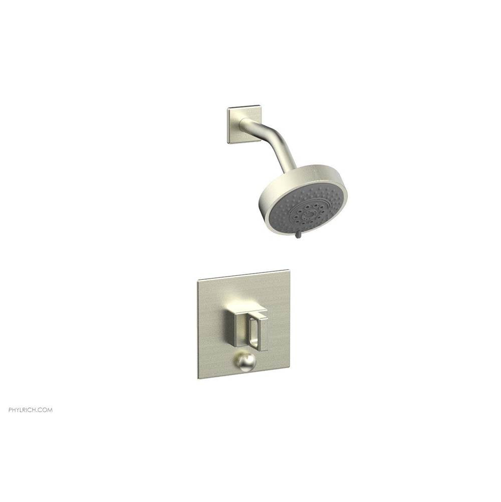 Phylrich - MIX Pressure Balance Shower and Diverter Set (Less Spout) 4-144 - Polished Brass