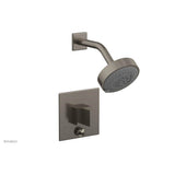 Phylrich - STRIA Pressure Balance Shower and Diverter Set (Less Spout) 4-146 - Pewter