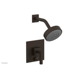 Phylrich - STRIA Pressure Balance Shower and Diverter Set (Less Spout) 4-147 - Antique Bronze