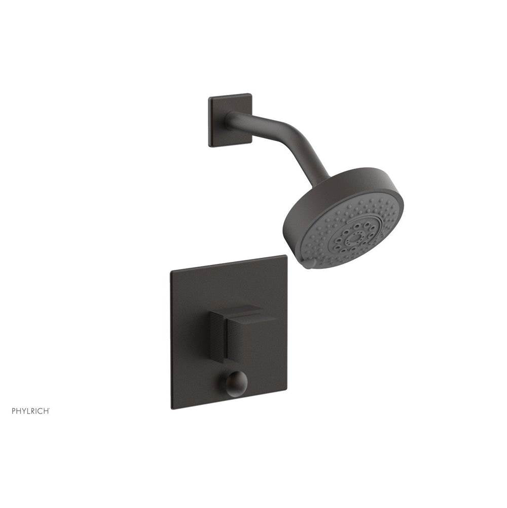 Phylrich - STRIA Pressure Balance Shower and Diverter Set (Less Spout) 4-148 - Oil Rubbed Bronze