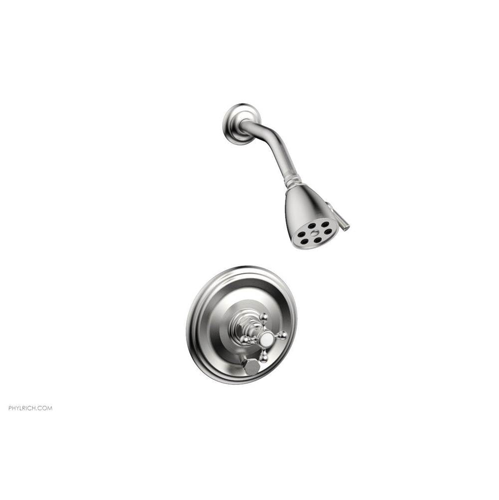 Phylrich - Pb Shwr & Div, To Cr Hdl - Satin chrome