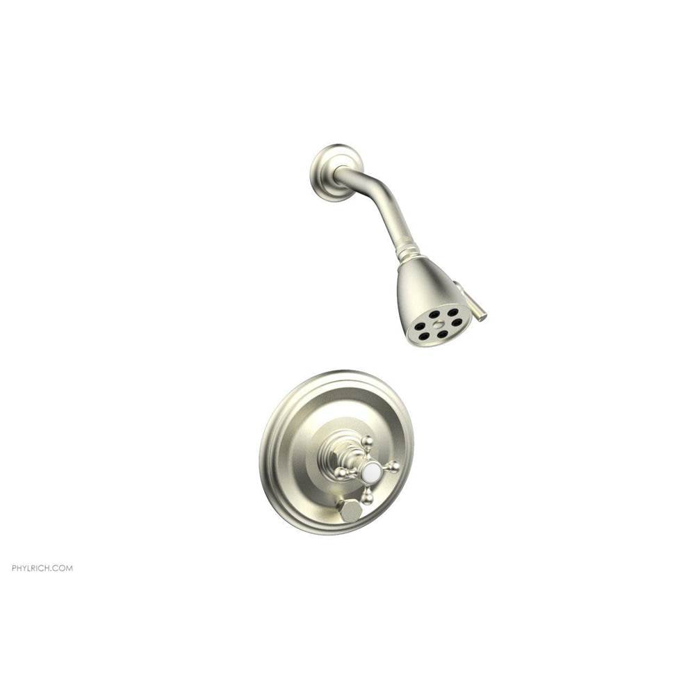 Phylrich - Pb Shwr & Div, To Cr Hdl - Satin Nickel
