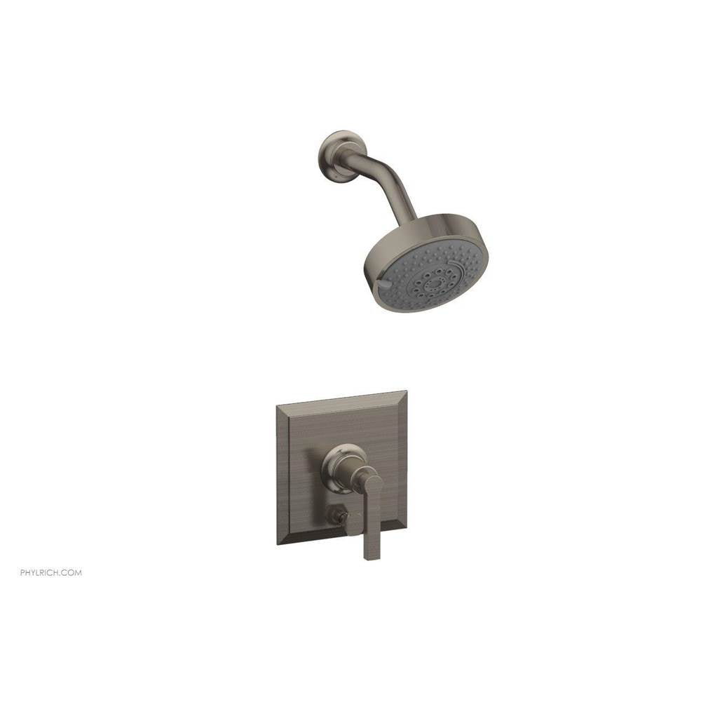 Phylrich - Pb Shwr & Div, To Lv Hdl - Pewter